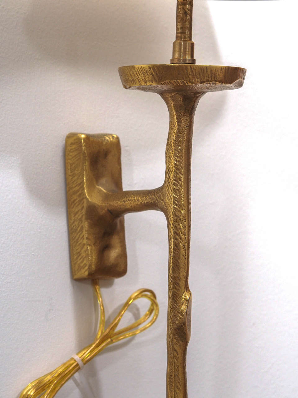sale Gilt Bronze Sconce in the style of Felix Agostini In Good Condition In New Orleans, LA